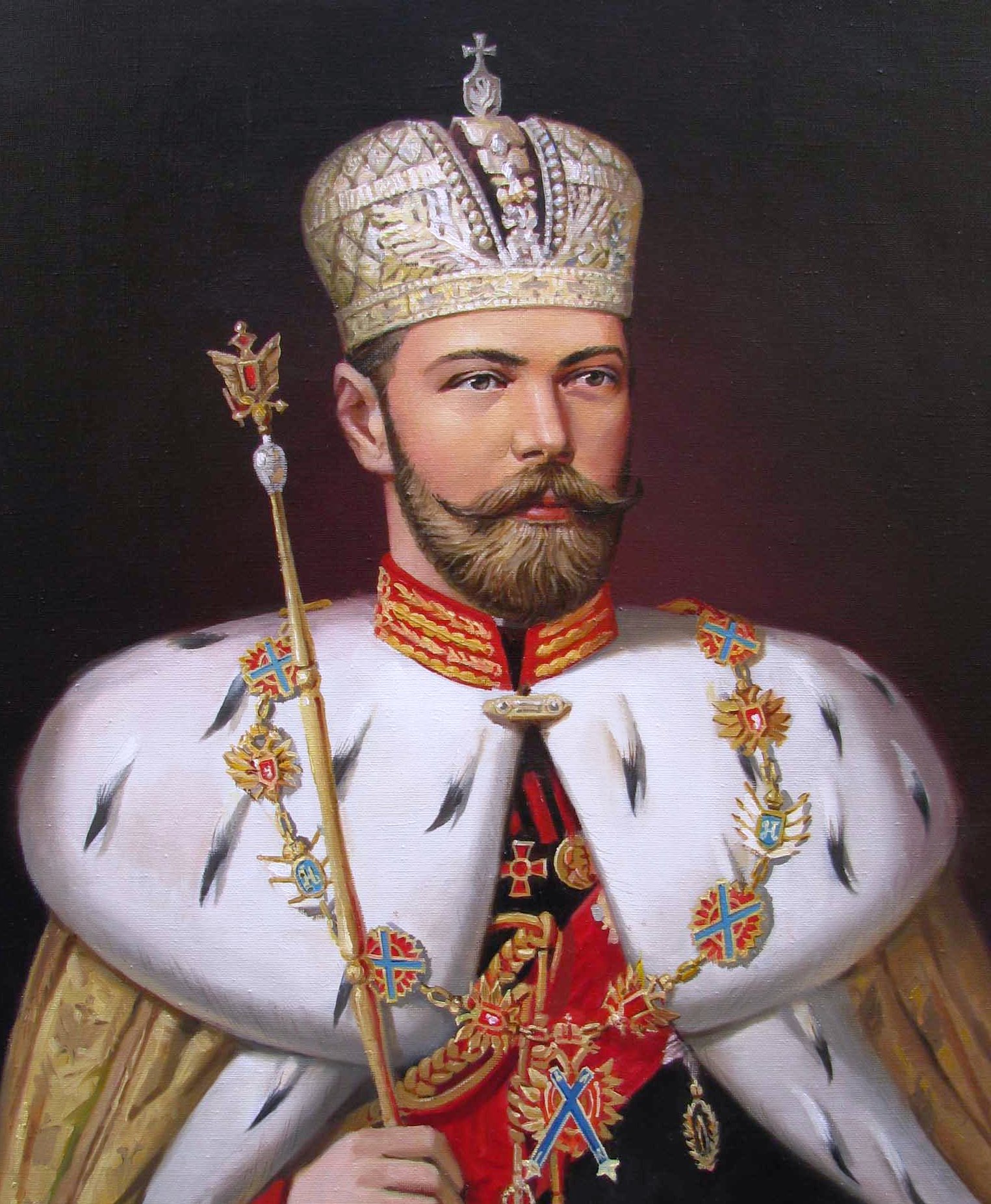 Portret Nikolaya II